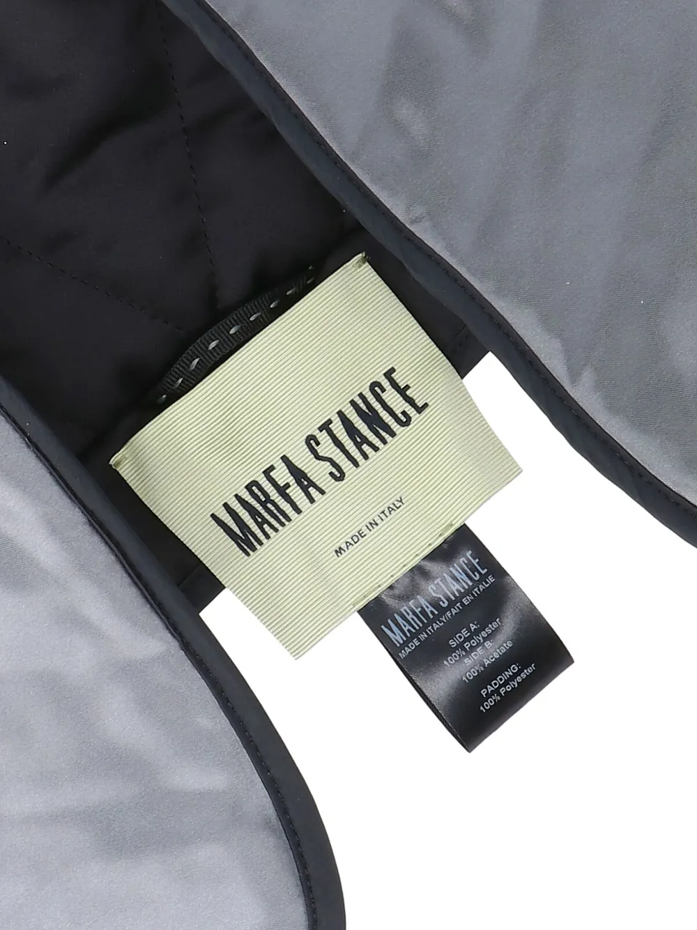 MARFA STANCE Kraag met knopen Grijs