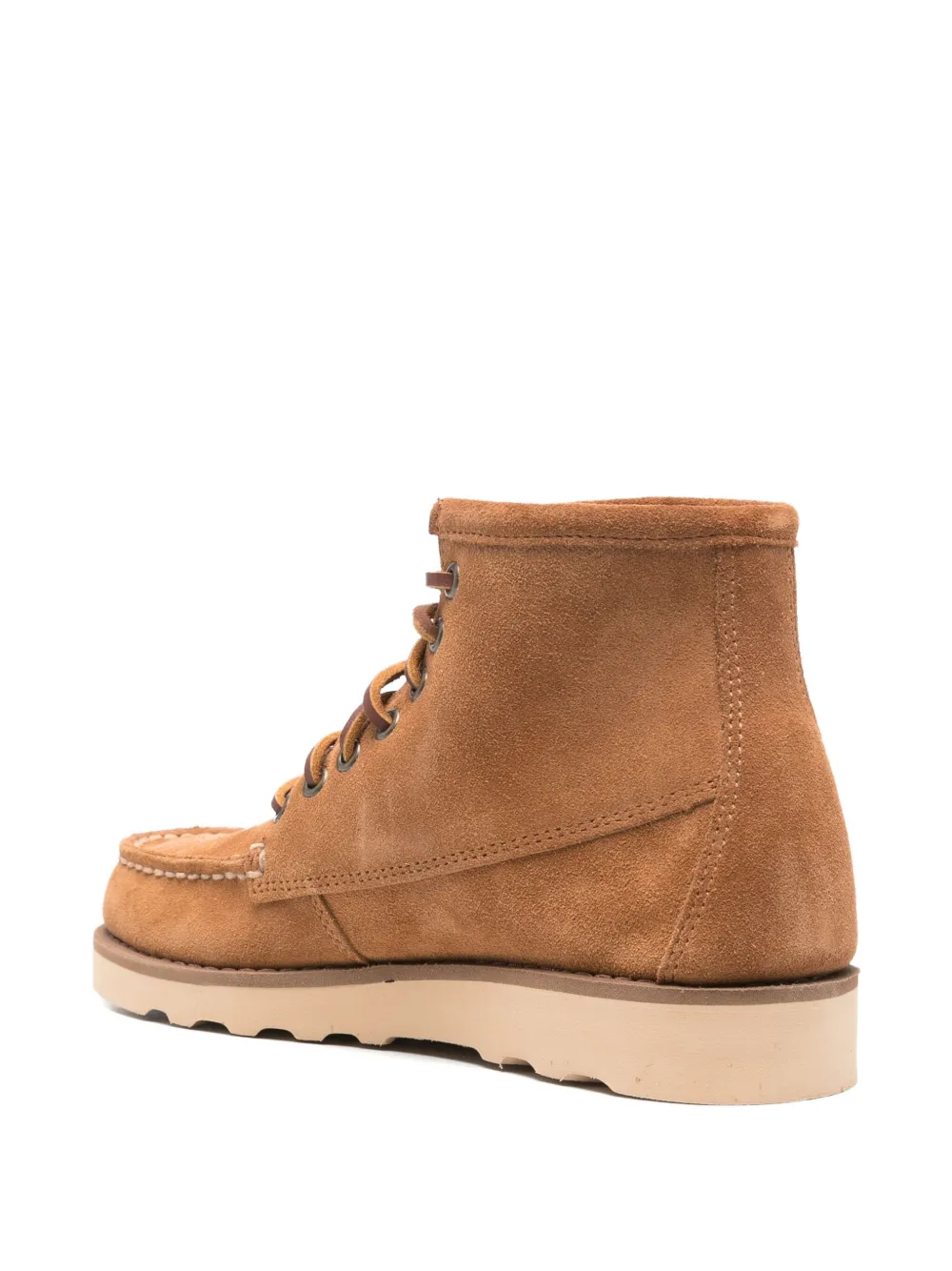 Sebago Tala Lace-up Ankle Boots In Brown
