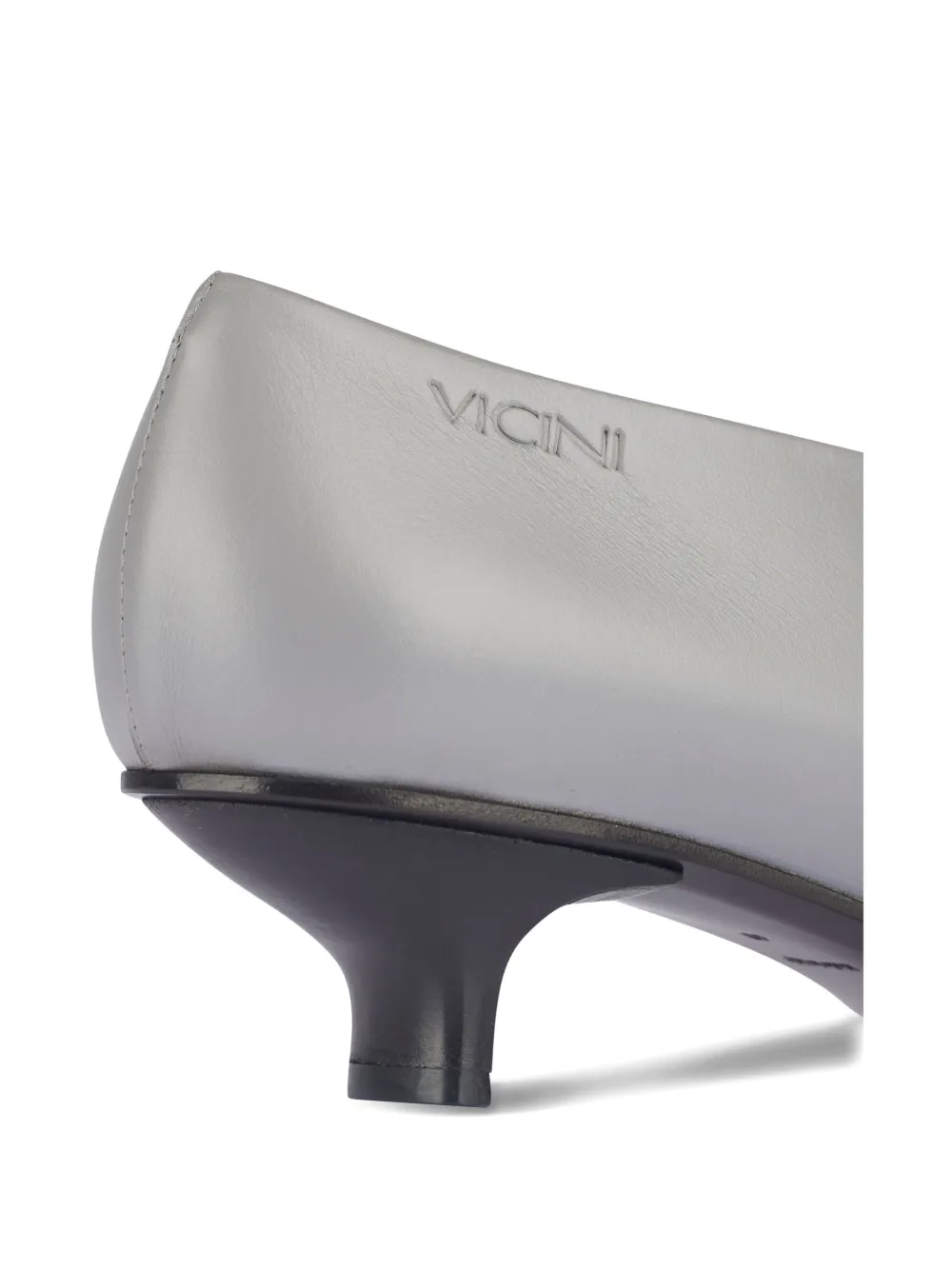 Vicini Sloane Pointed-toe Pump In White