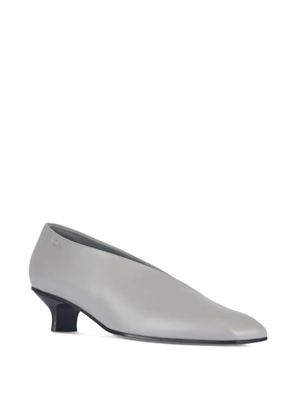 Vicini Sloane Pointed-toe Pump In White