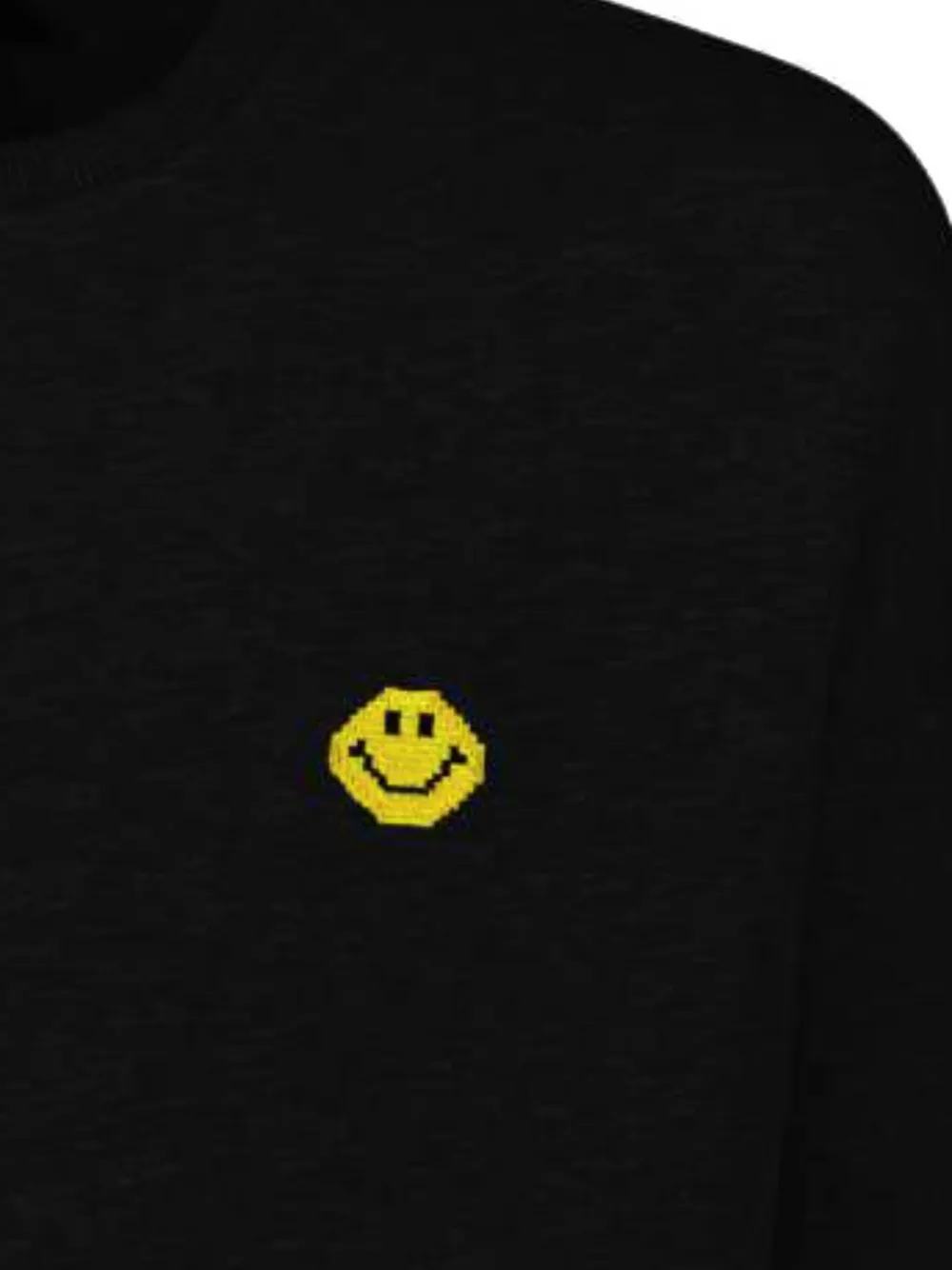Joshua Sanders X Smiley® Crew-neck Sweatshirt In Black