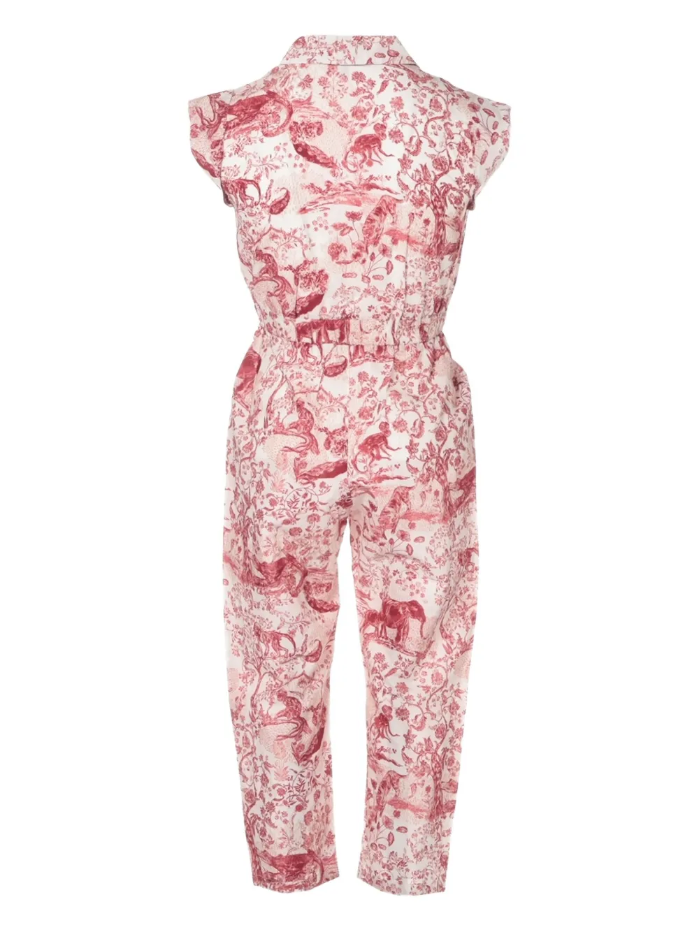 Christian Dior Pre-Owned 2020s jumpsuit met patroon - Wit
