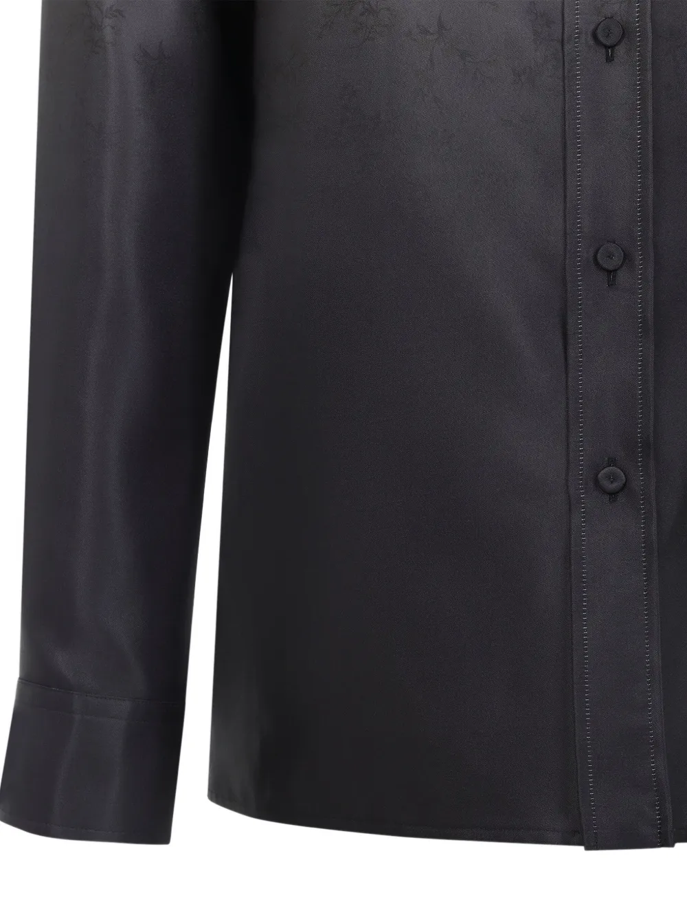 Jil Sander Overhemd met bloemenprint Groen