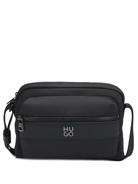 BOSS logo-plaque shoulder bag