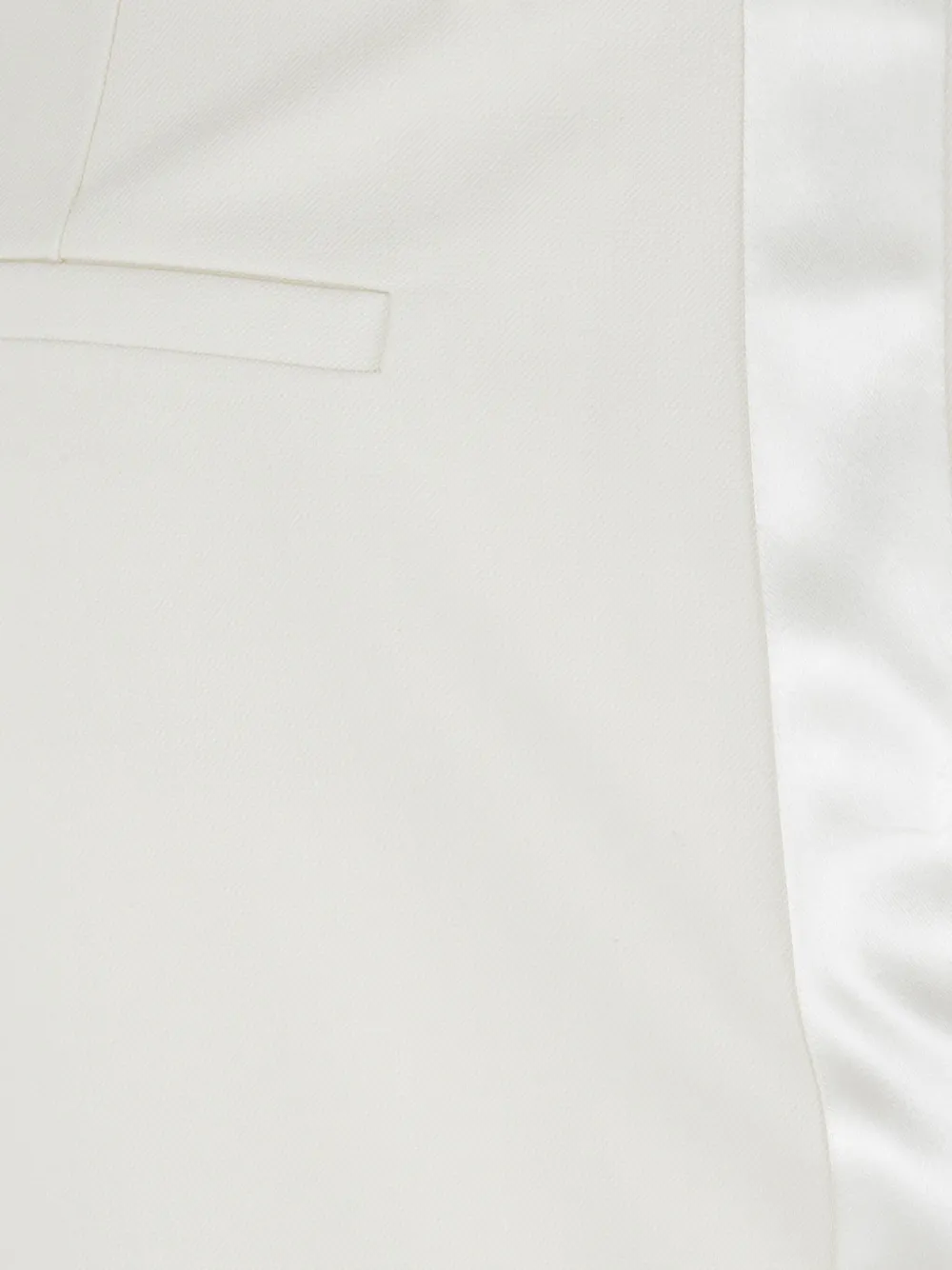 P.A.R.O.S.H. Pantalon met paspelzak aan de achterkant Beige