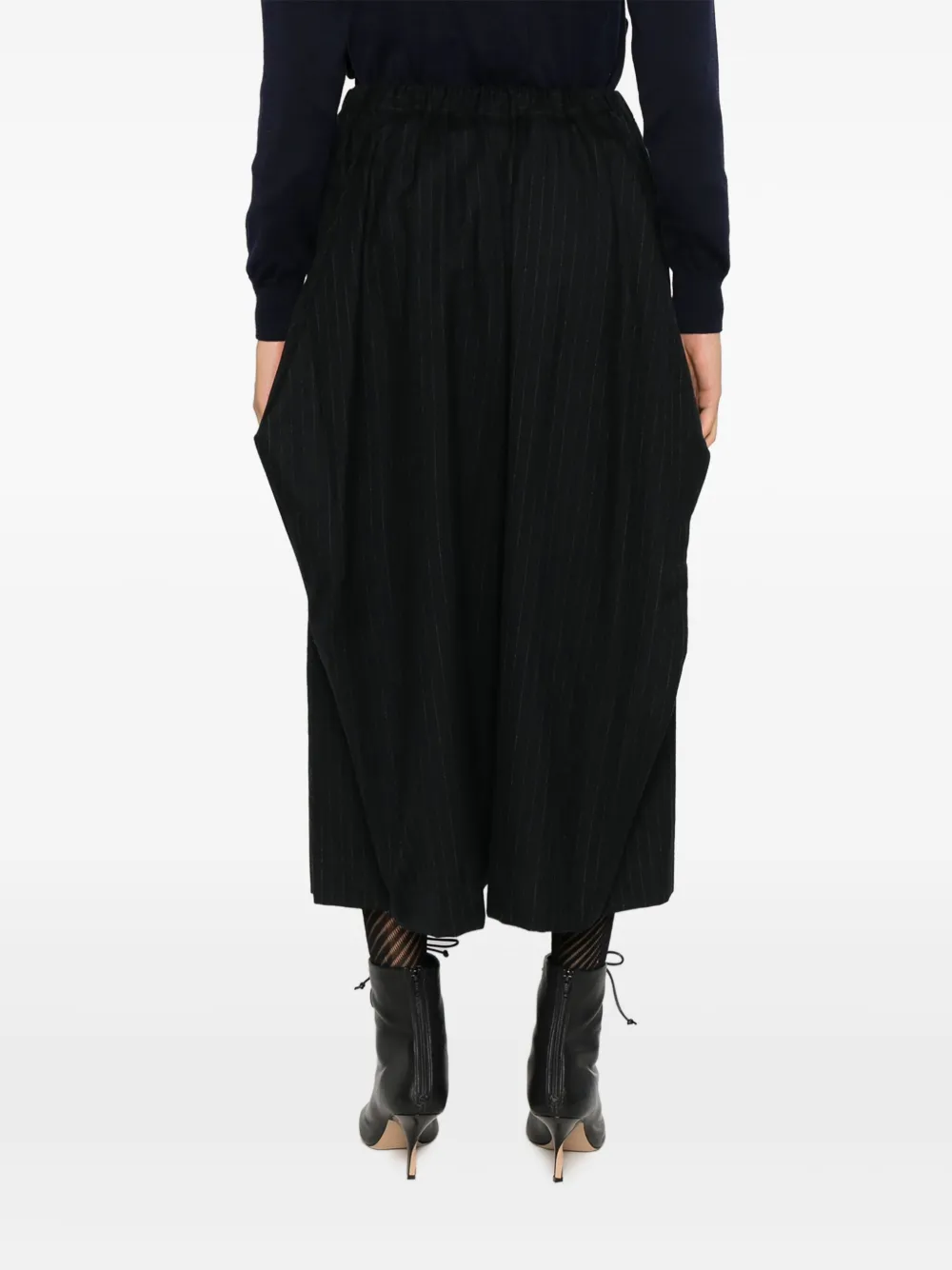 Comme Des Garçons Broek met krijtstreep Grijs