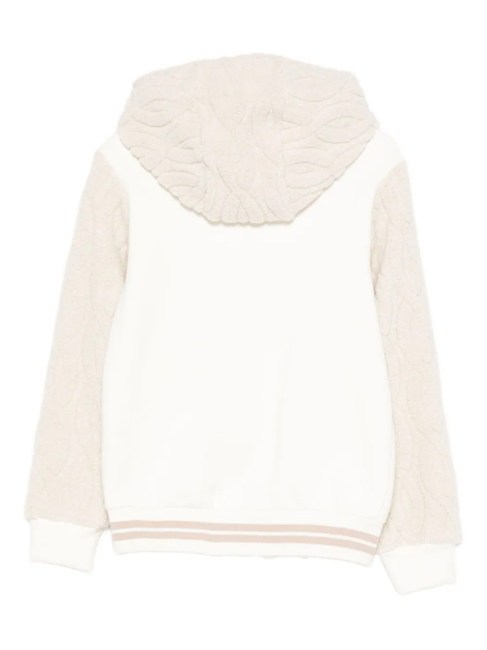 Eleventy Hooded Long-sleeve Sweatshirt In Black