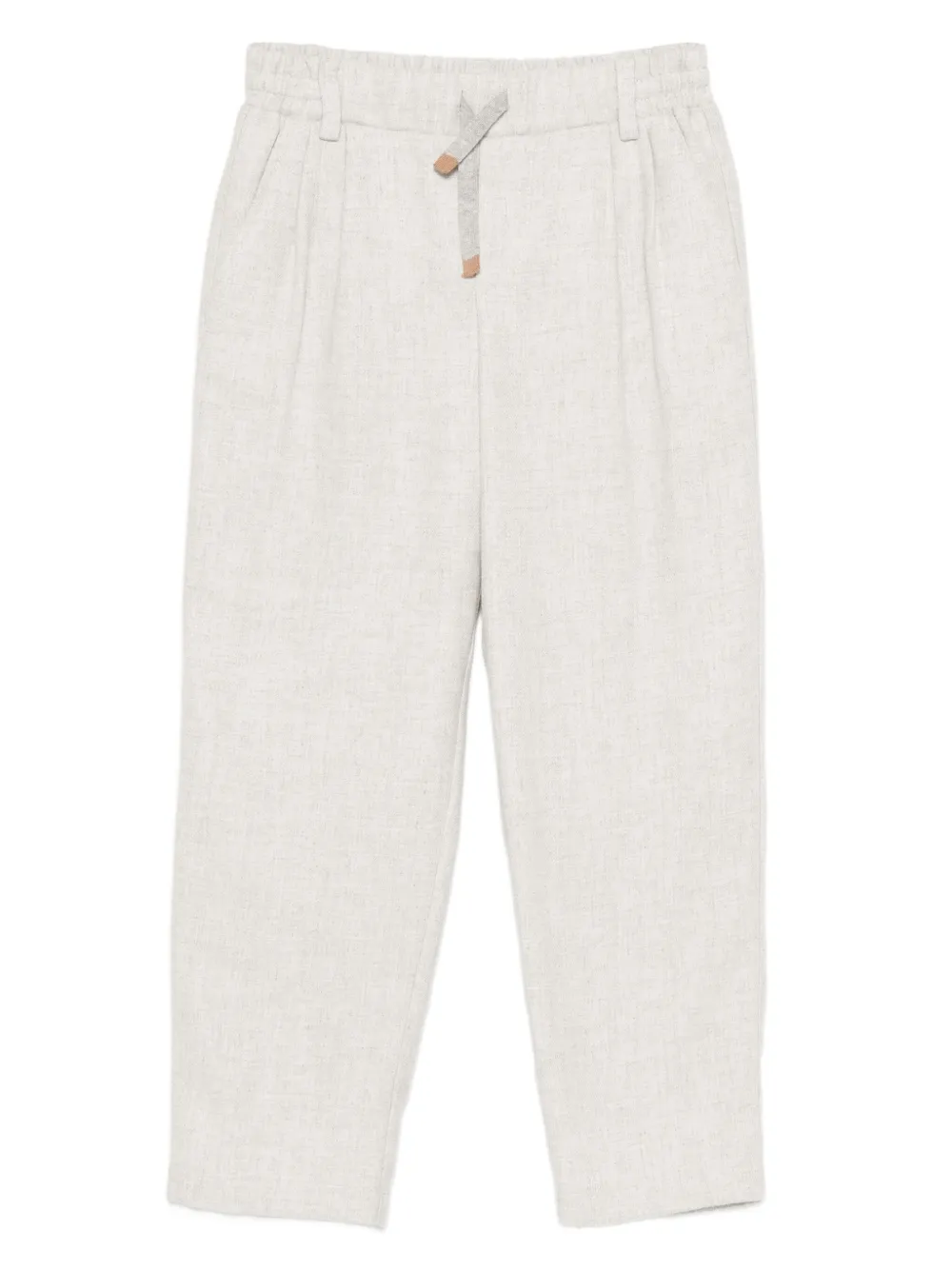 Eleventy Kids drawstring trousers | Grey | Image 1