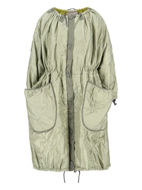 MARFA STANCE oatchwork reversible parachute parka