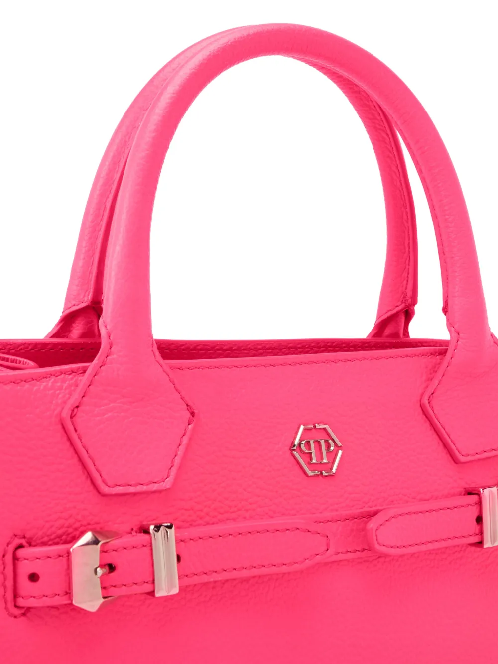 Philipp Plein Shopper met logo Roze