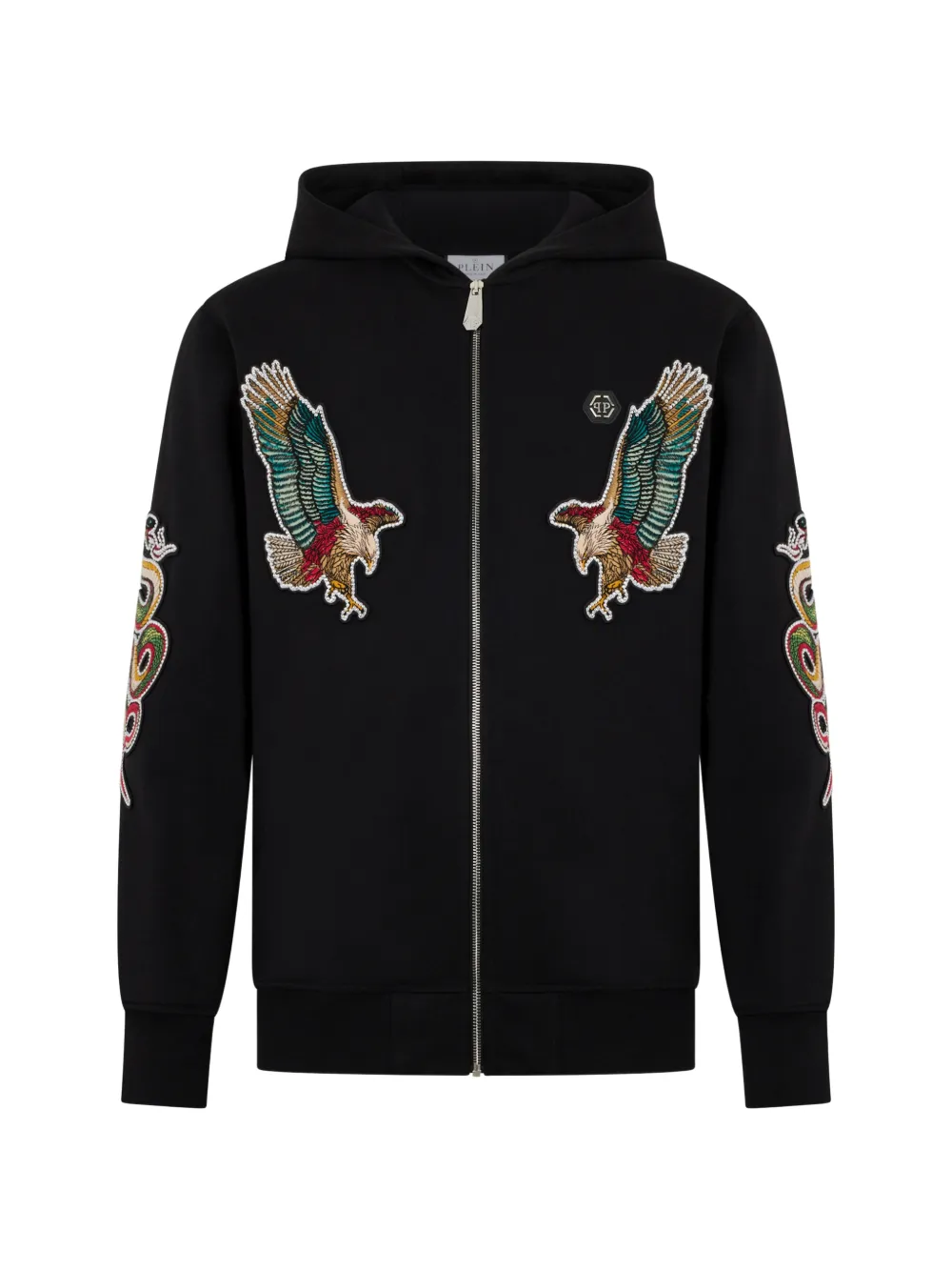 Philipp Plein Felpa con cappuccio - Nero