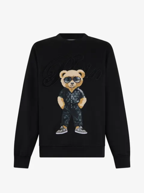Philipp Plein Felpa con ricamo