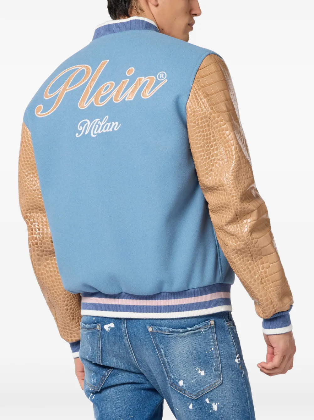 Philipp Plein Bomberjack Blauw
