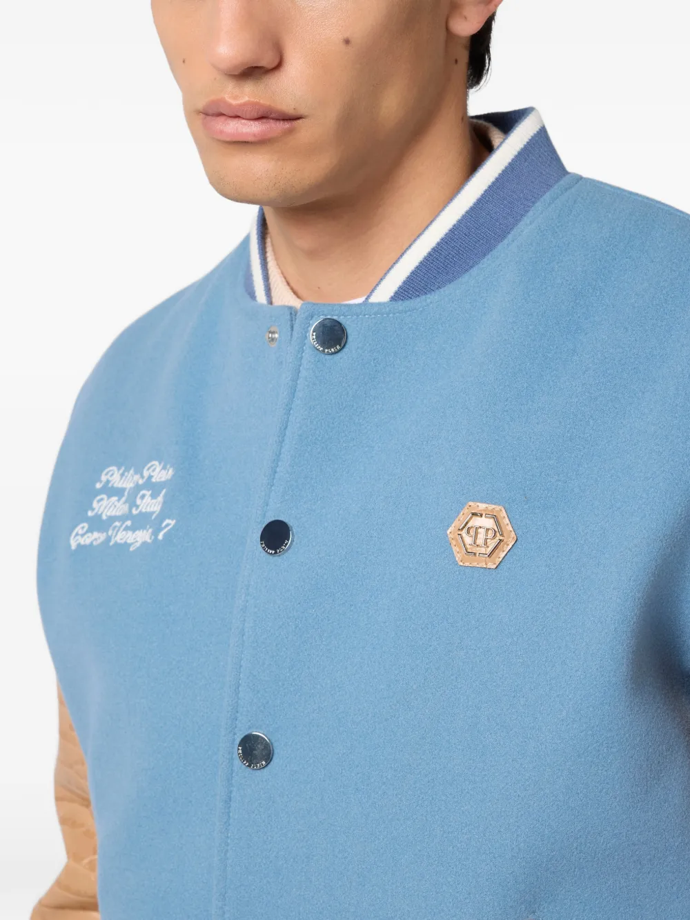 Philipp Plein Bomberjack Blauw