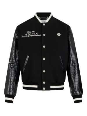 AMIRI MA Hollywood ボンバージャケット | ブラック | FARFETCH JP