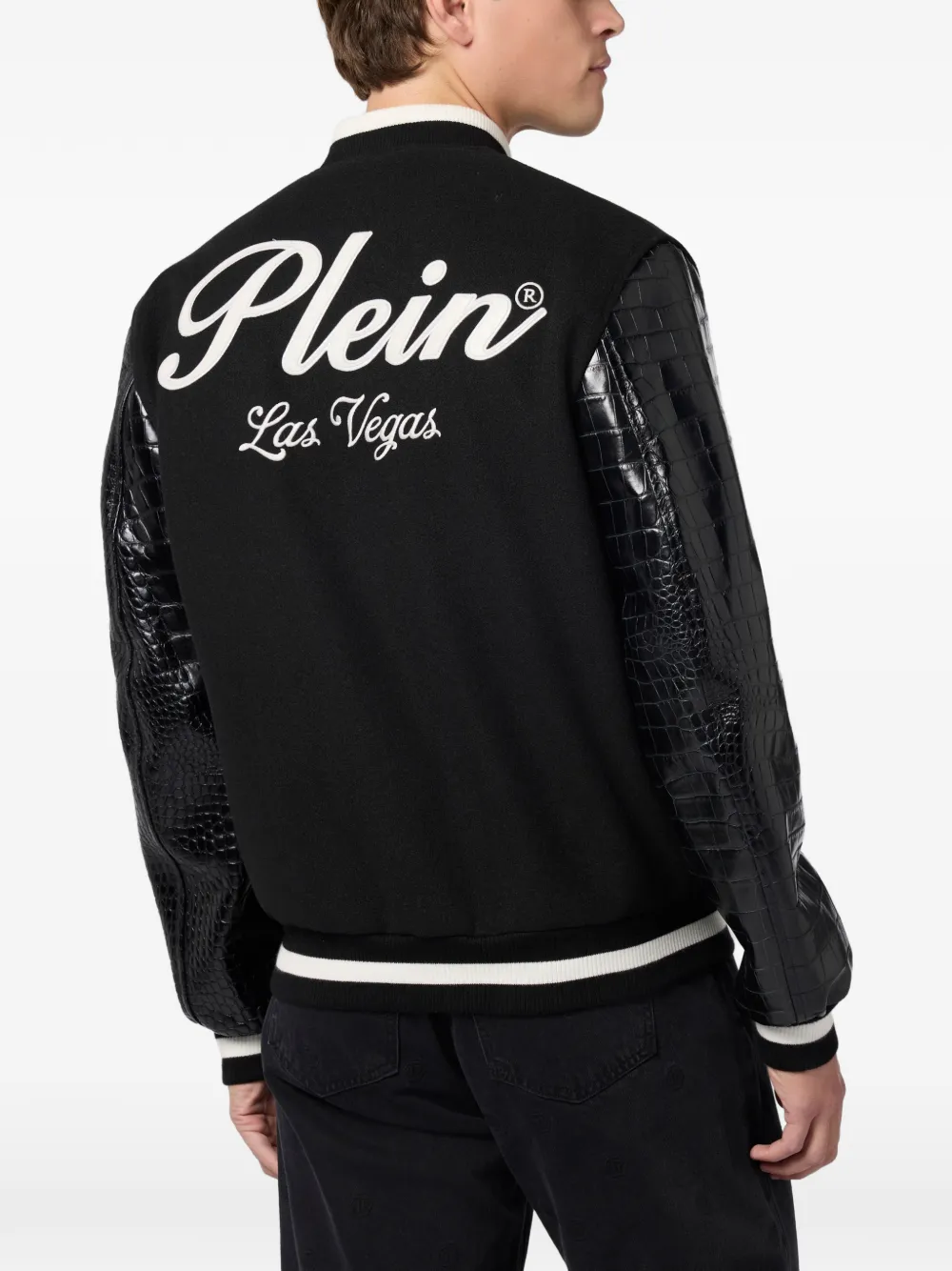 Philipp Plein Bomberjack Zwart