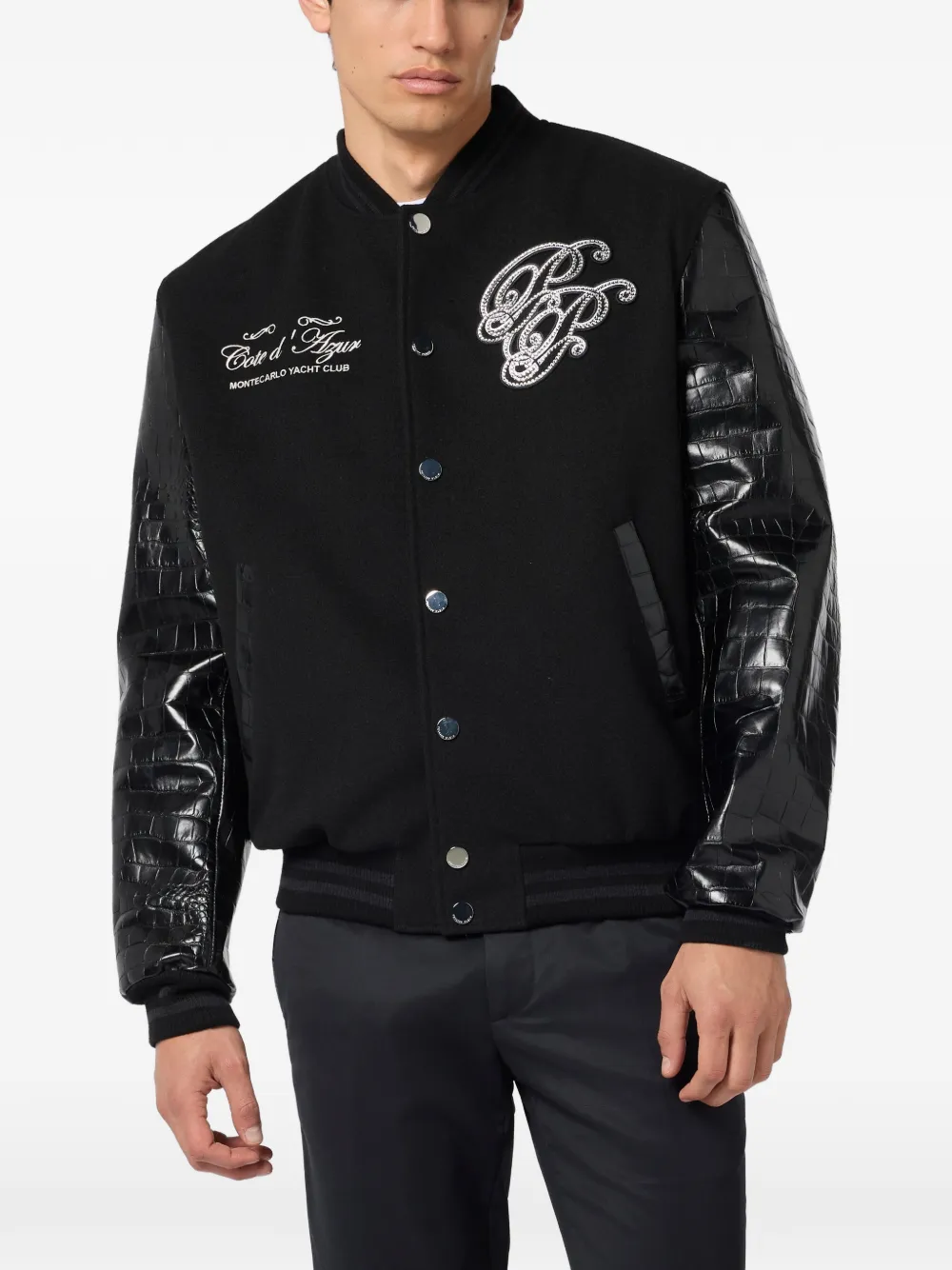Philipp Plein Bomberjack Zwart