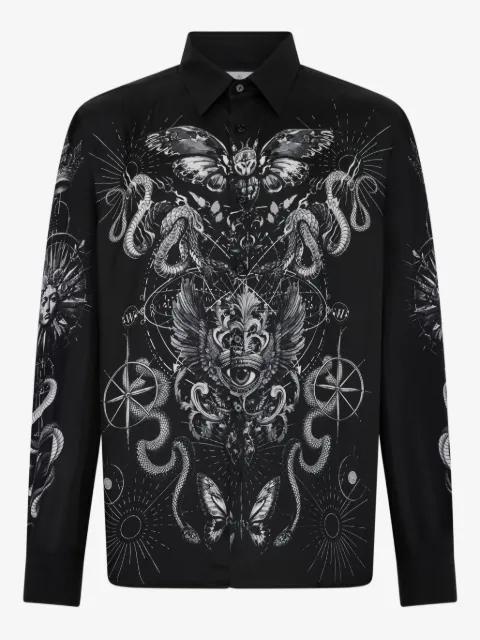 Philipp Plein printed silk shirt