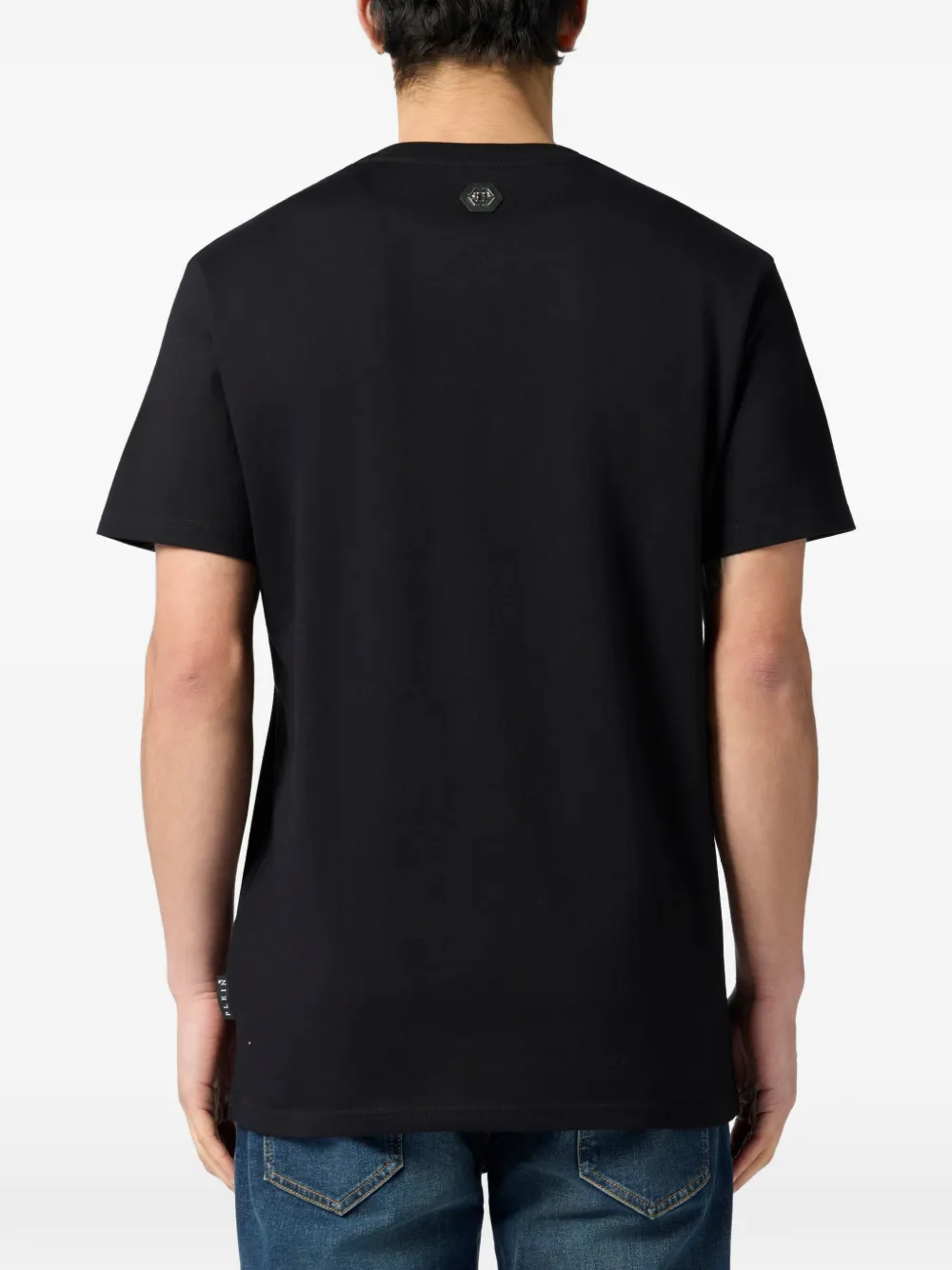 Philipp Plein T-shirt met ronde hals Zwart