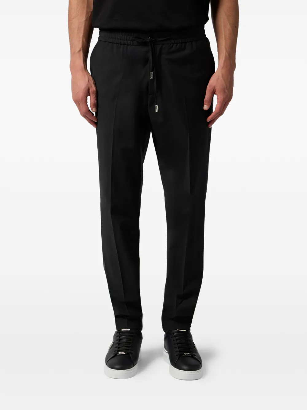Philipp Plein Broek met trekkoord Zwart