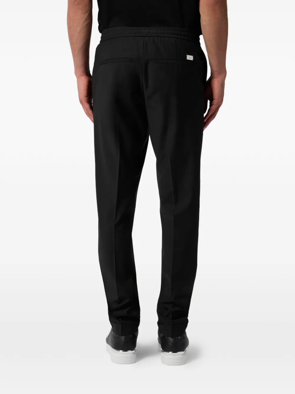 Philipp Plein Broek met trekkoord Zwart