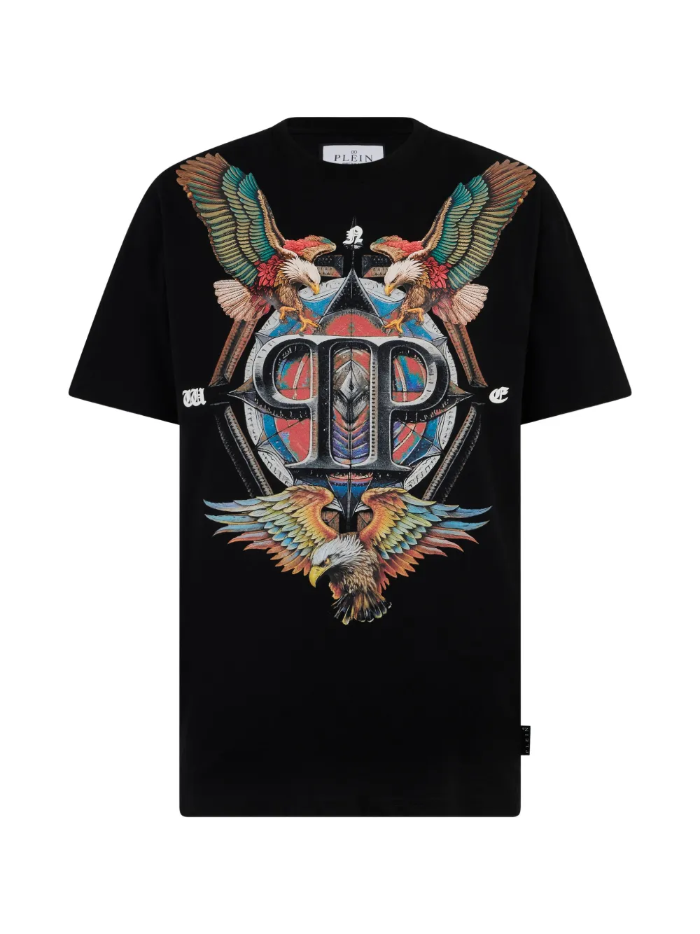 Philipp Plein printed round-neck T-shirt - Nero