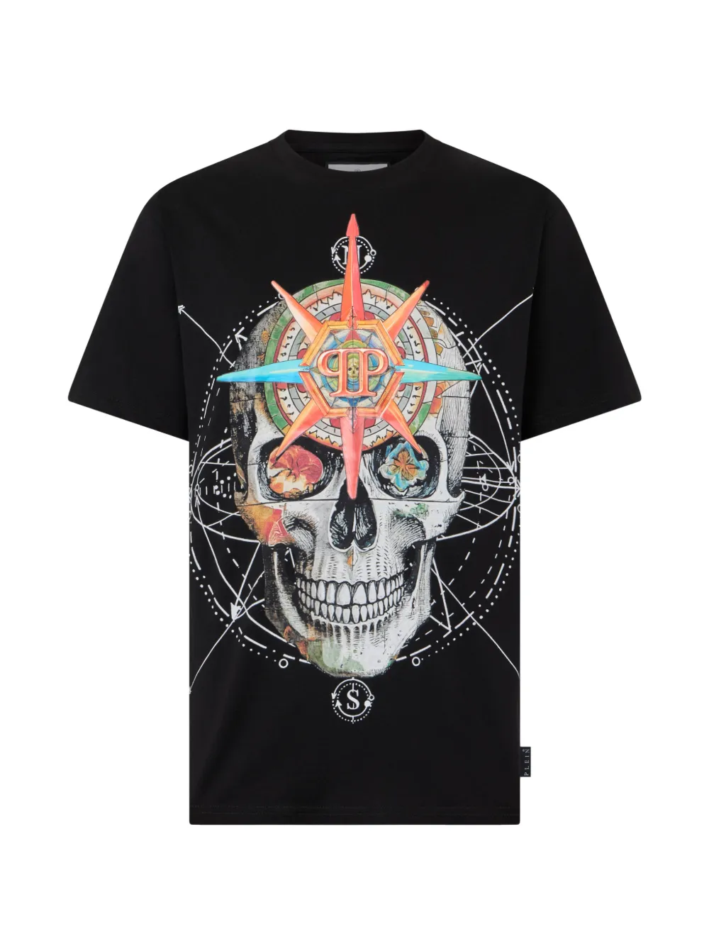 Philipp Plein skull graphic T-shirt - Nero