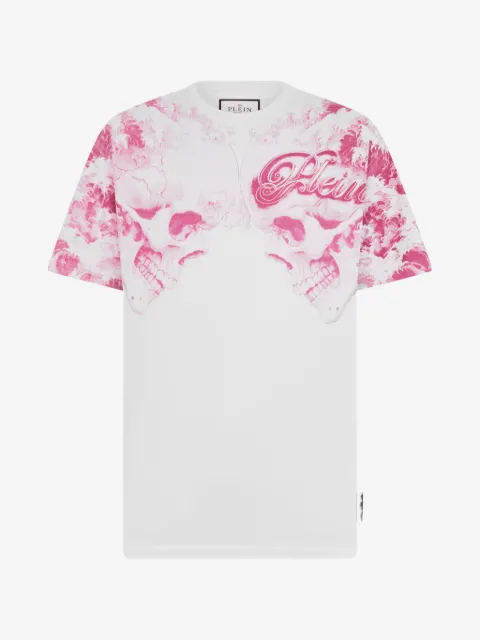 Philipp Plein T-shirt met doodskopprint