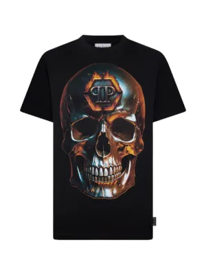 Philipp Plein ラインストーンスカル Tシャツ | ブラック | FARFETCH JP