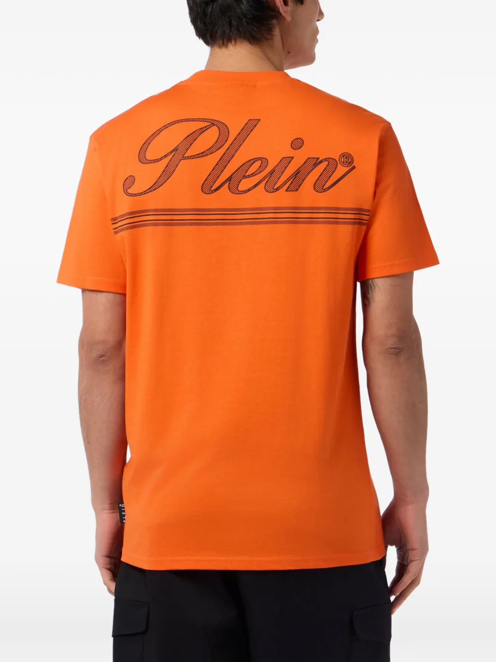 Philipp Plein T-shirt met ronde hals Oranje