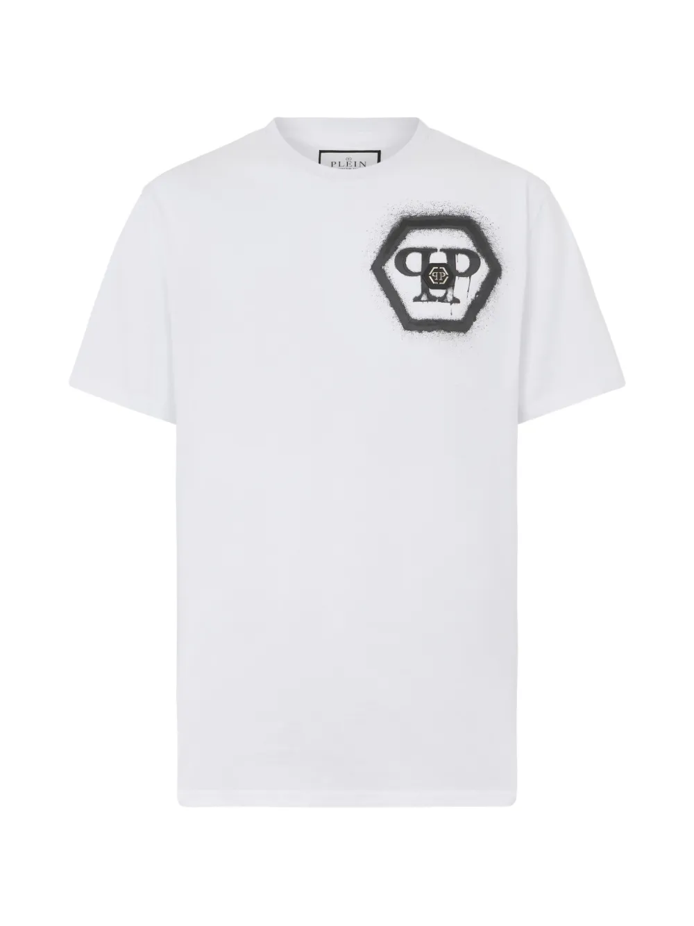 Philipp Plein printed round-neck T-shirt - Weiß