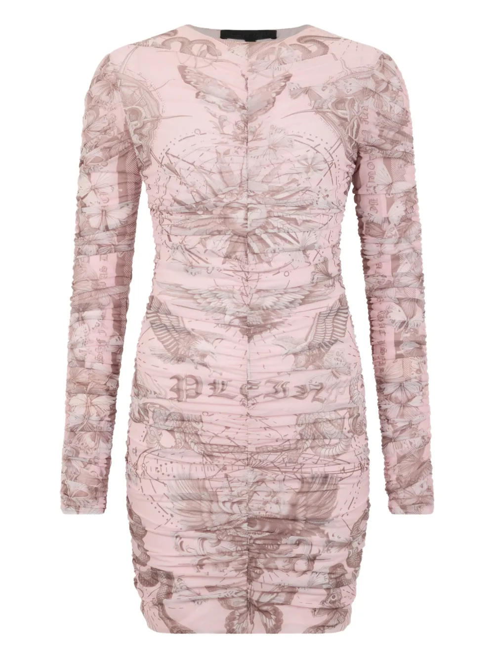 Philipp Plein draped mini dress - Rosa
