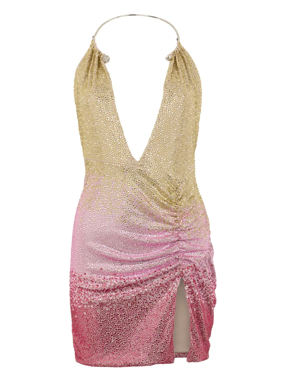 Philipp Plein open-back mini dress - Rosa