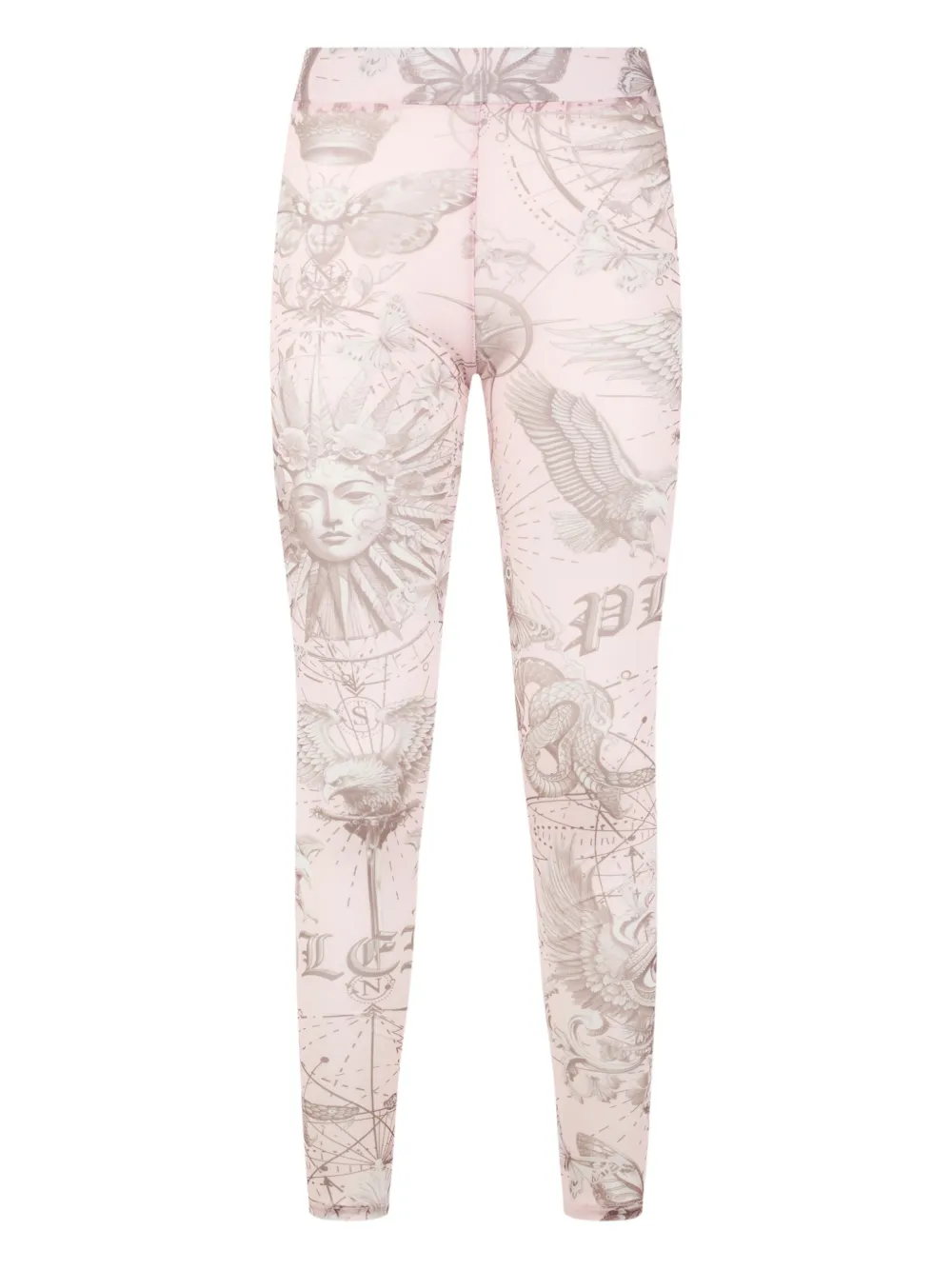 Philipp Plein printed leggings - Rosa