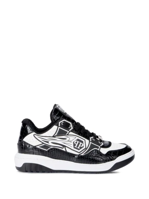 Philipp Plein logo-detail lace-up sneakers 