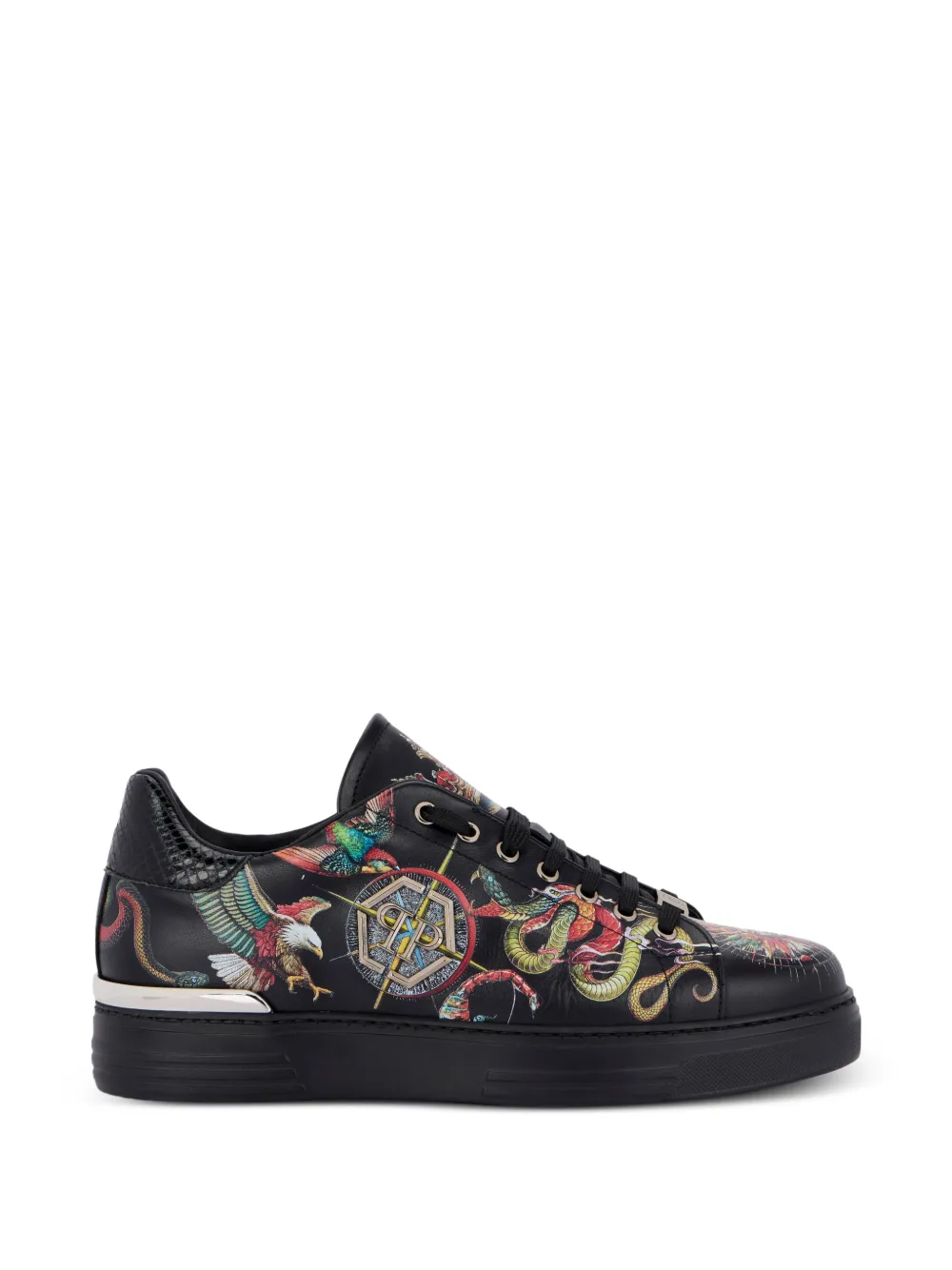 Philipp Plein Sneakers con stampa - Nero