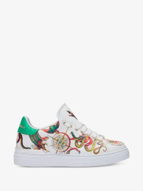 Philipp Plein printed low-top sneakers