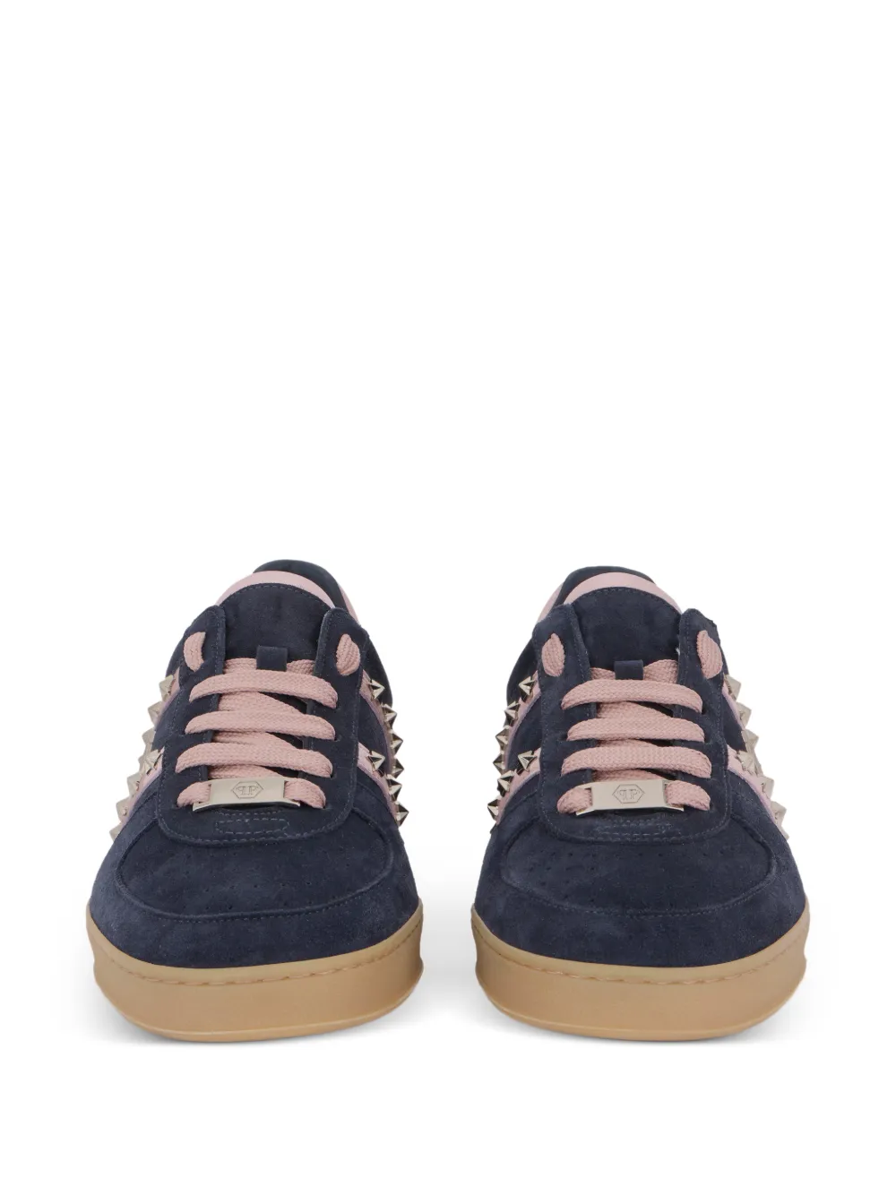 Philipp Plein Retro Rebel star-studded sneakers Blauw