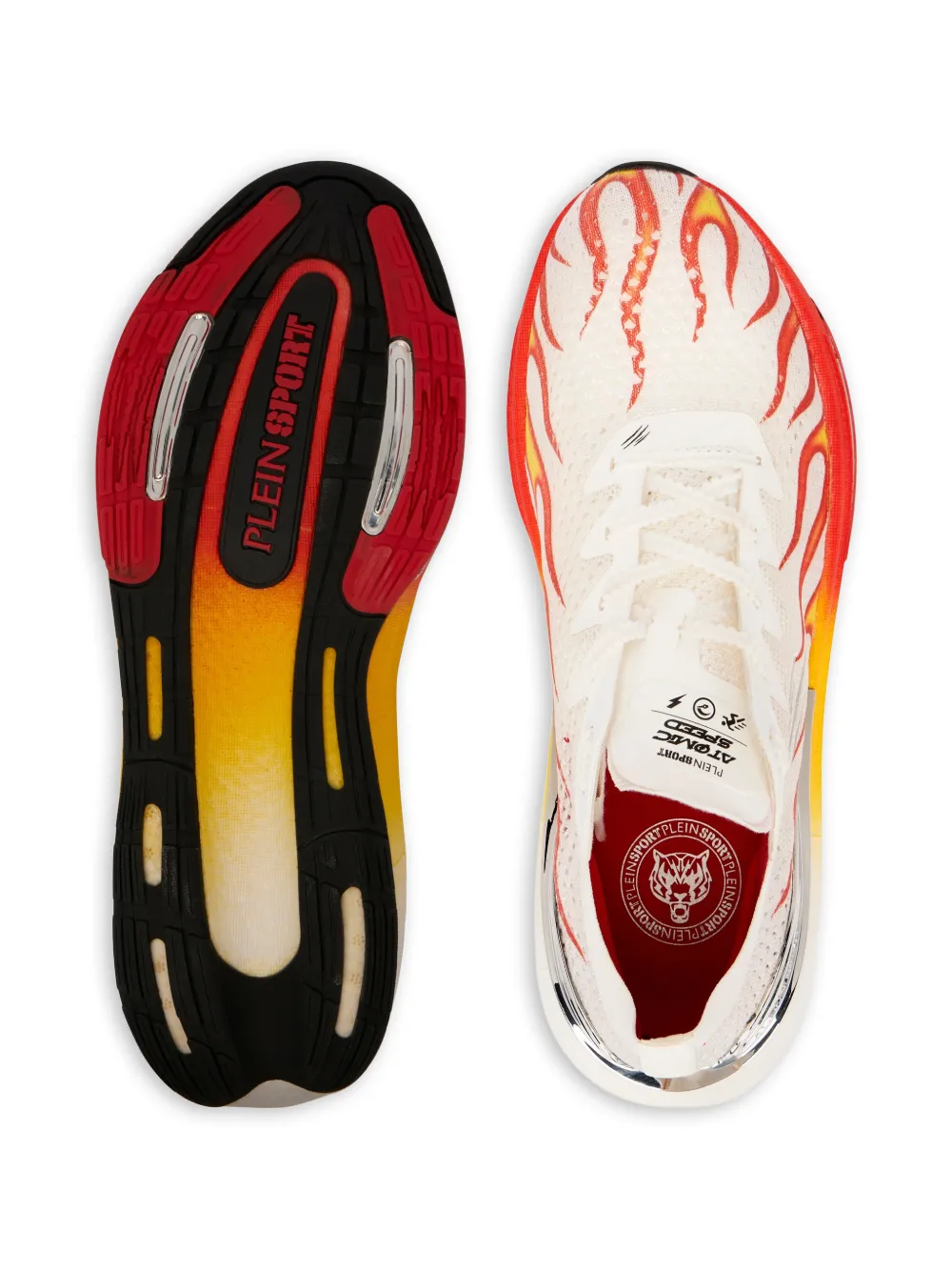 Plein Sport Flame Atomic Speed sneakers Beige