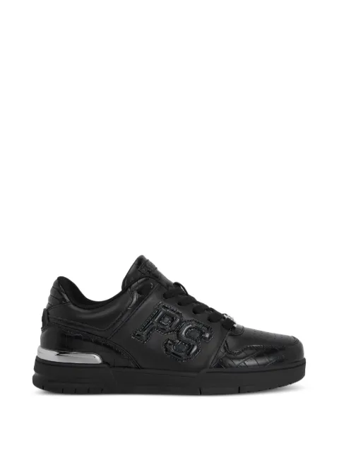 Plein Sport logo patch low-top sneakers
