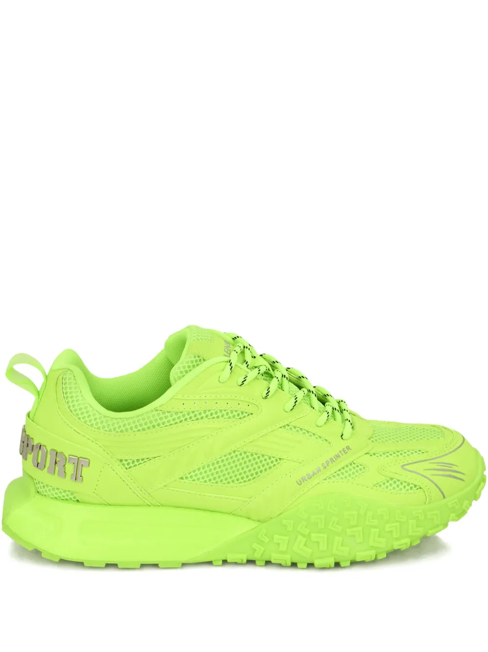 Plein Sport Urban Sprinter mesh sneakers - イエロー