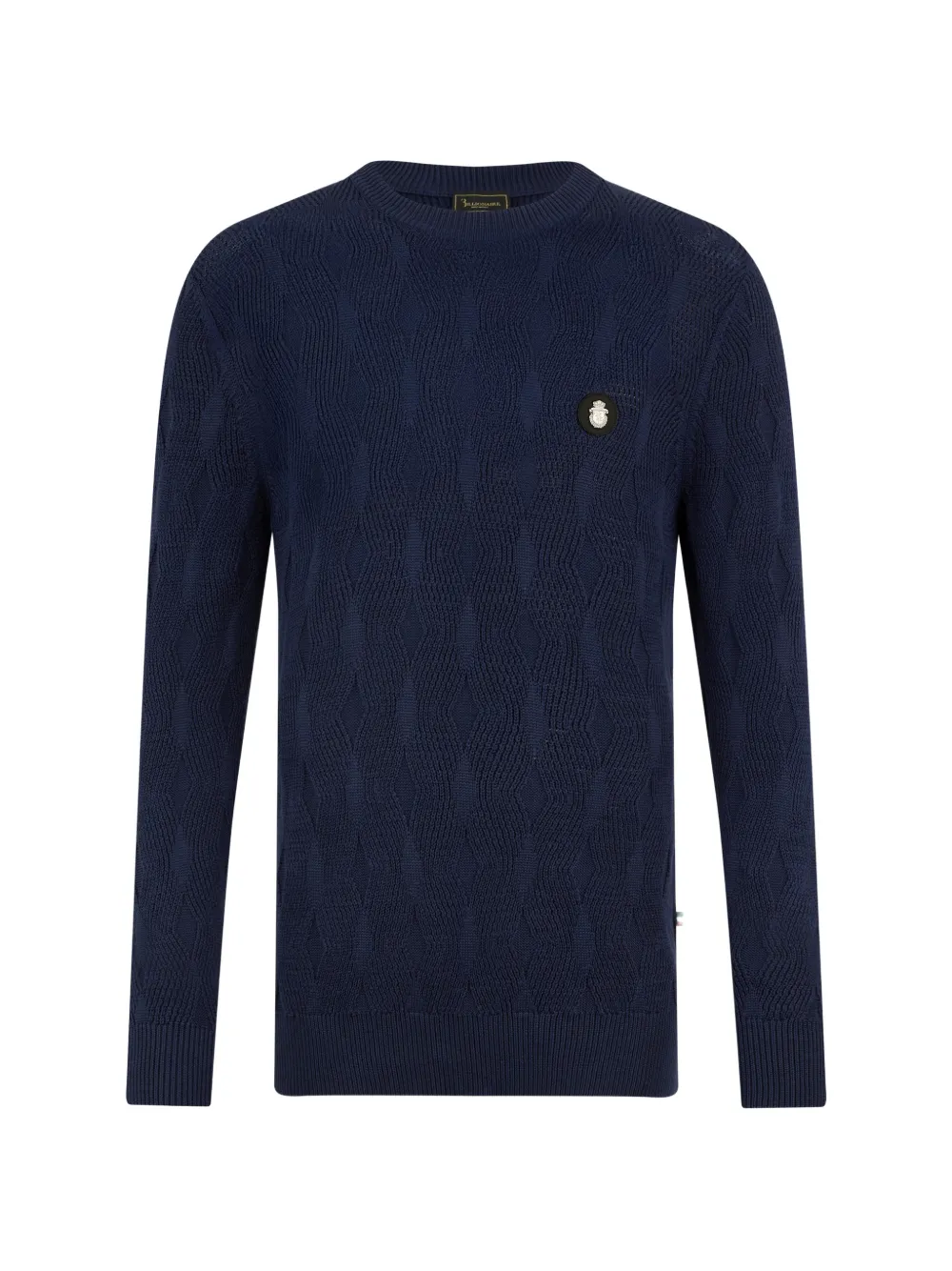 Billionaire Braides pullover met ronde hals Blauw