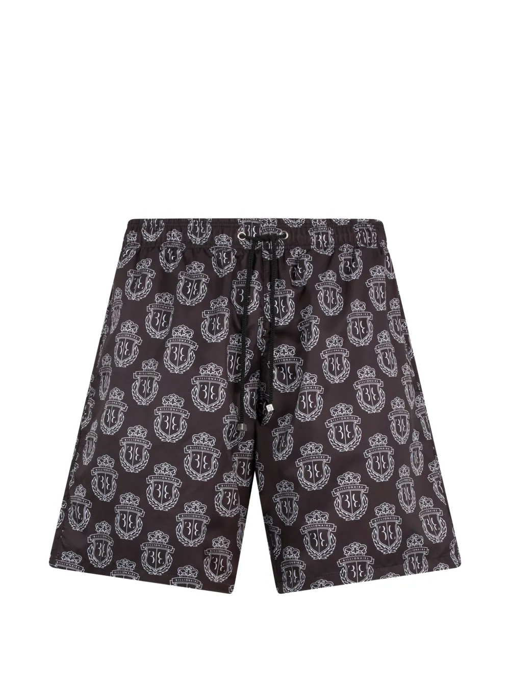 Billionaire logo-motif swim shorts - Nero