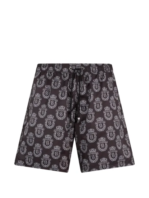 Billionaire logo-motif swim shorts