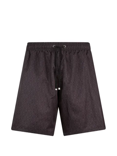 Billionaire monogram-pattern swim shorts