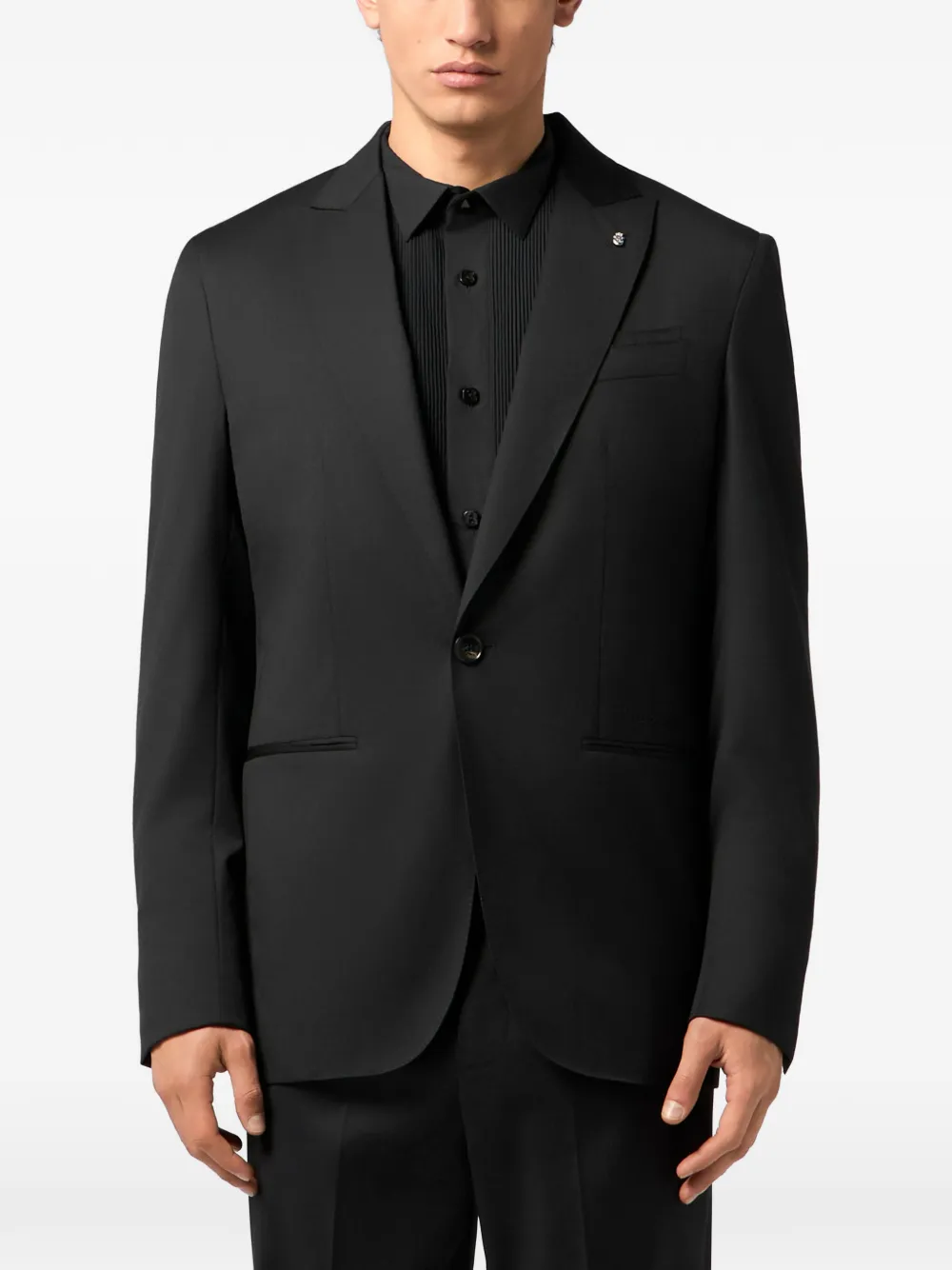  Billionaire Single-breasted Blazer - Black 
