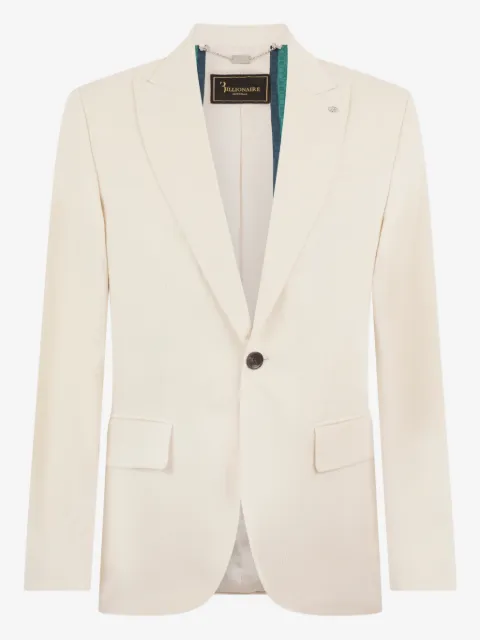 Billionaire corduroy single-breasted blazer