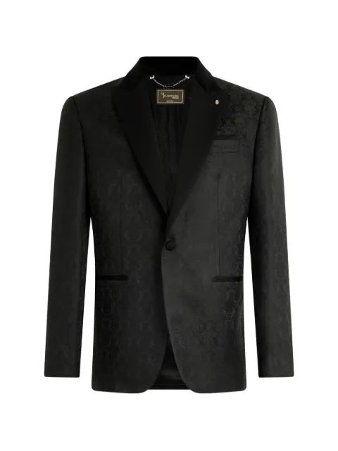 Billionaire jacquard brocade blazer