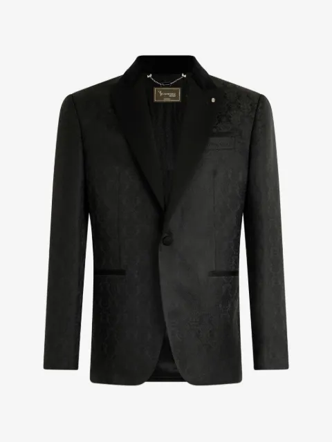 Billionaire jacquard brocade blazer
