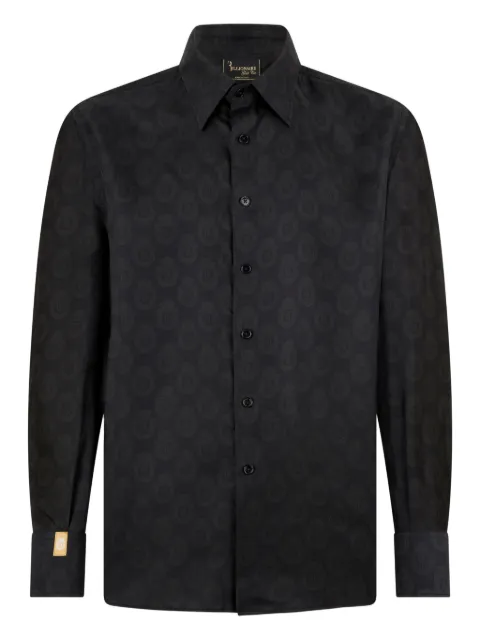 Billionaire camisa de seda con motivo